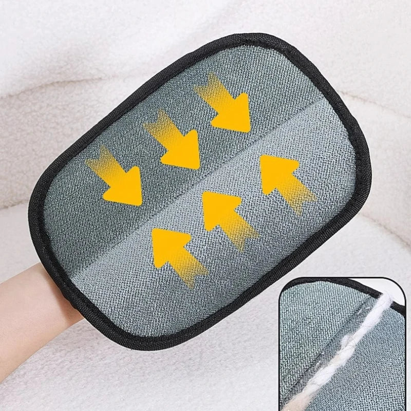 Pet Hair Remover Gloves – Portable, Reusable & Washable Dehairing Gloves for Clothes, Furniture & Pet Grooming