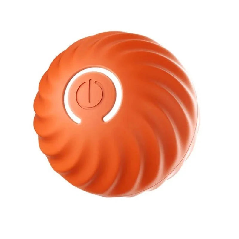 Smart Interactive Pet Toy Ball – USB Rechargeable Automatic Moving & Bouncing Ball for Cats and Dogs